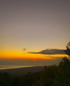 夕日を見に行くツアー